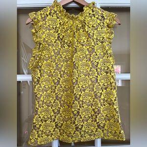 Anthropologie Dolan Lace Top